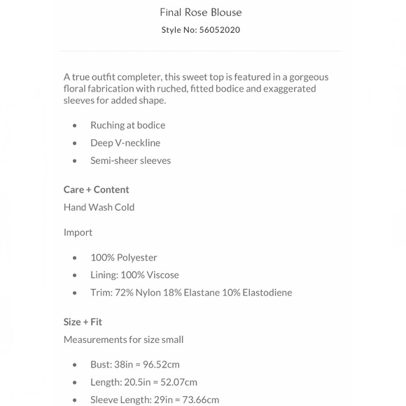 Free People Black Floral Blouse - Picture 10 of 10